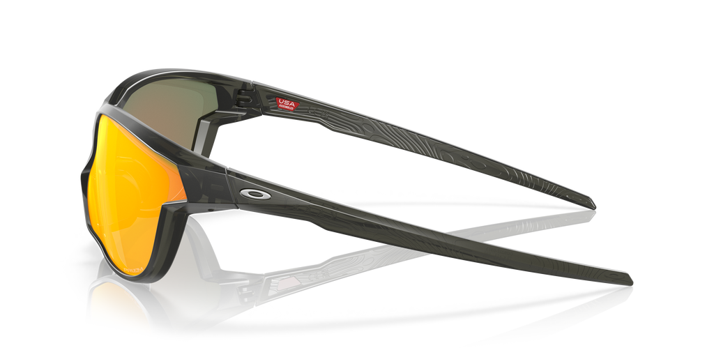 Oakley OO9227 Kaast Men's Oval Prizm Sunglasses - Matte Black Frame