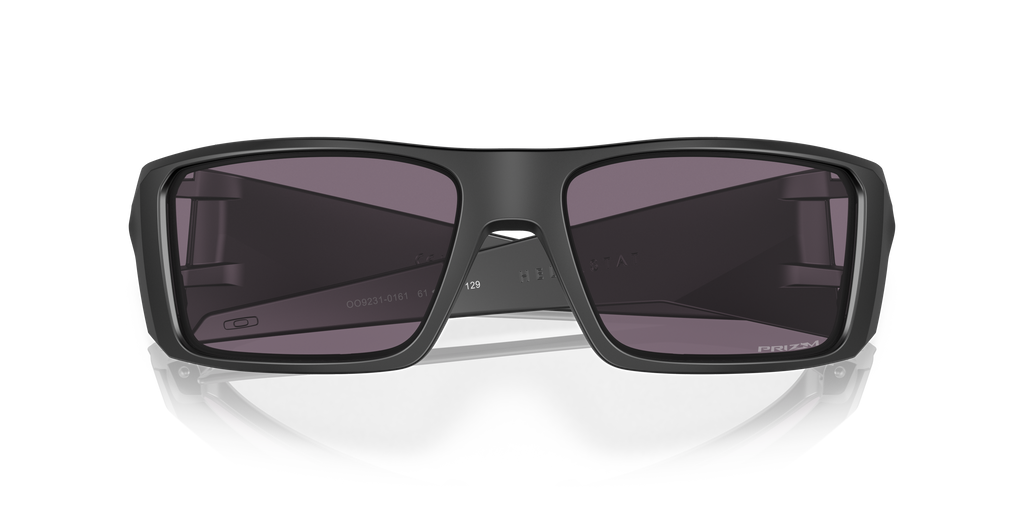 Oakley OO9231 Heliostat Men's Rectangle Prizm Sunglasses - Matte Black Camo Frame