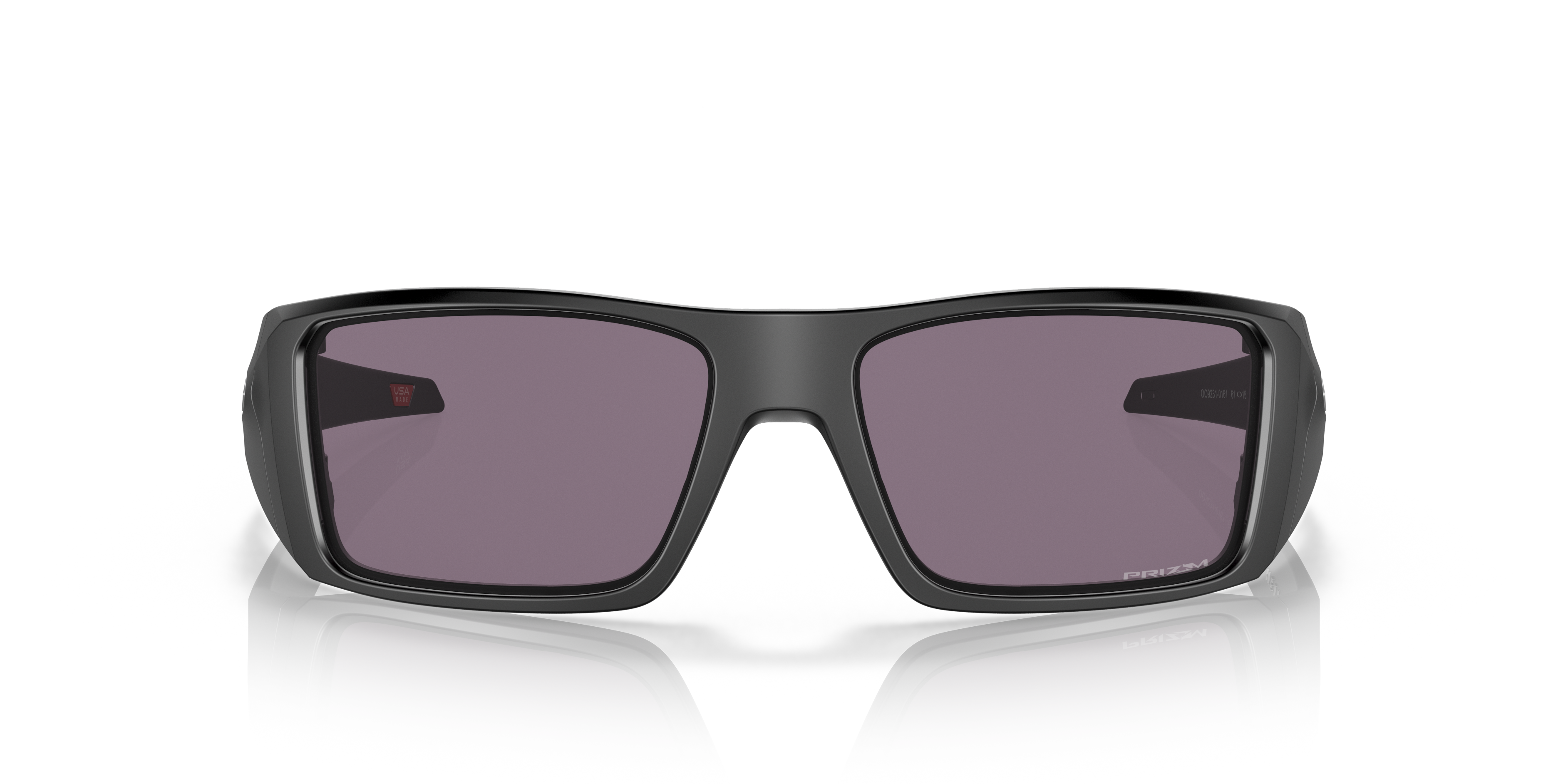 Oakley OO9231 Heliostat Men's Rectangle Prizm Sunglasses - Matte Black Frame