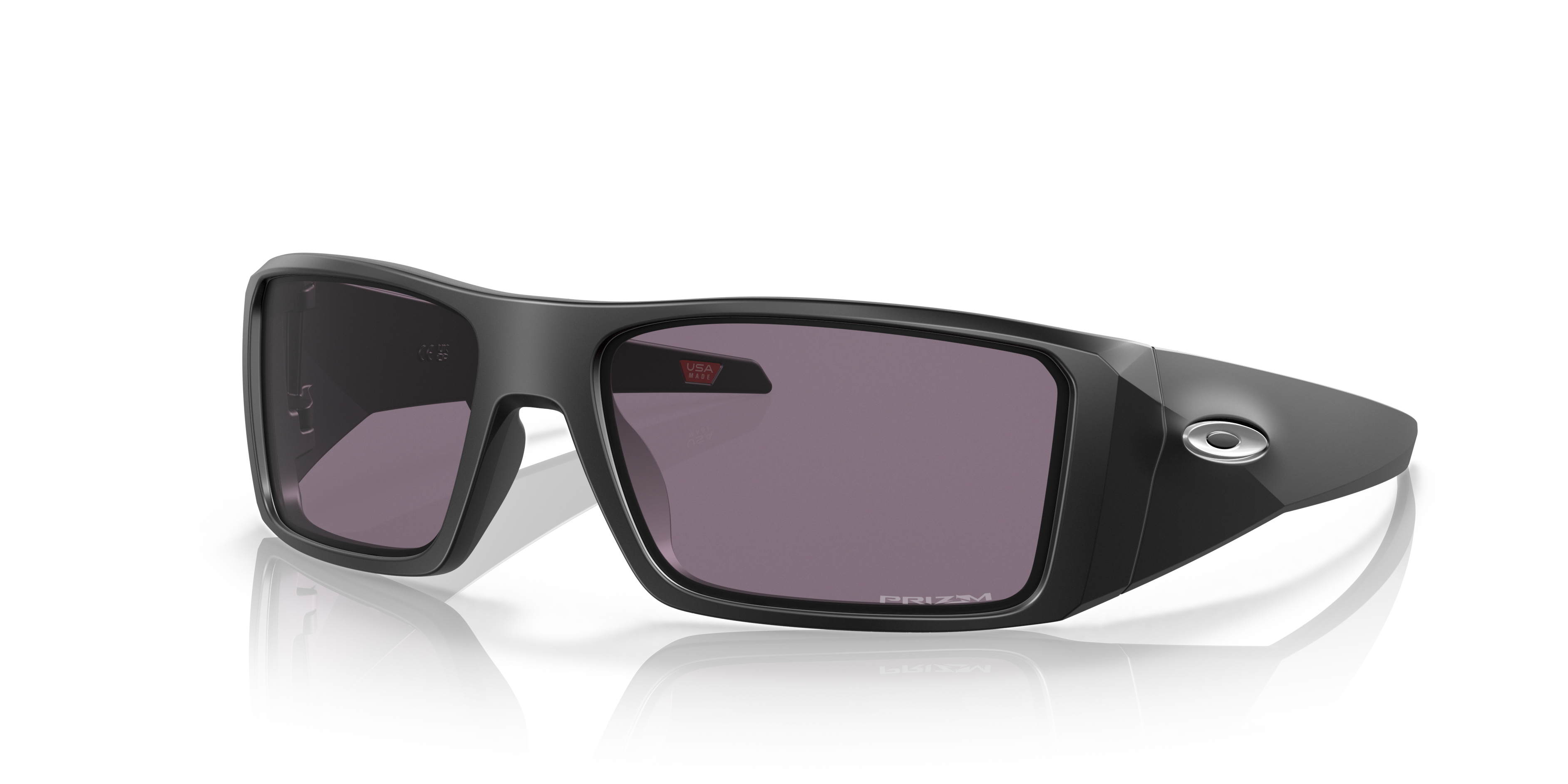 Oakley OO9231 Heliostat Men's Rectangle Prizm Sunglasses - Matte Black Camo Frame