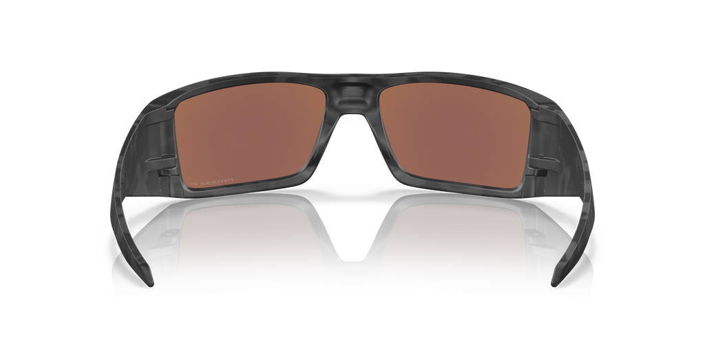 Oakley OO9231 Heliostat Men's Rectangle Prizm Sunglasses - Matte Black Camo Frame