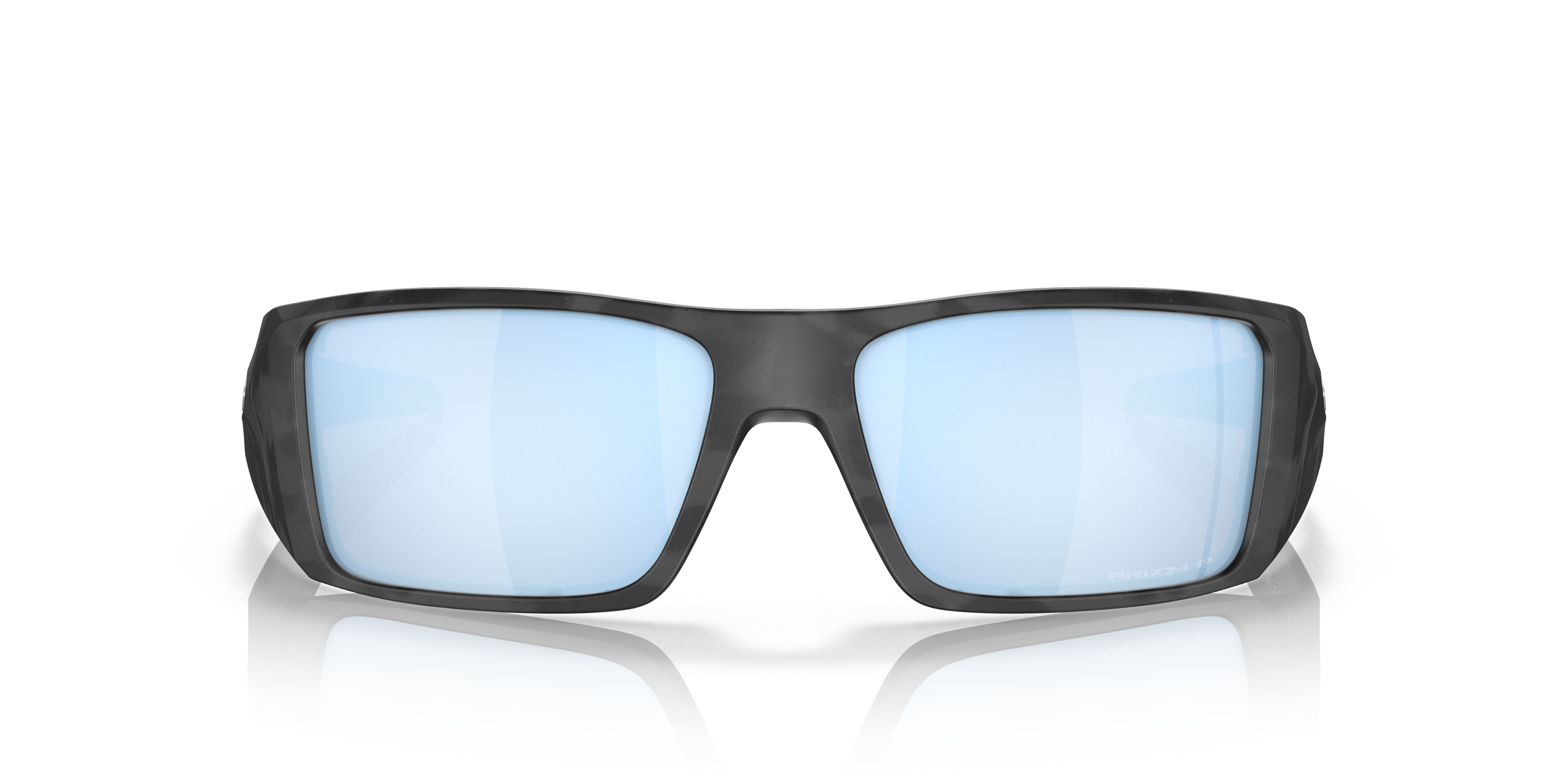 Oakley OO9231 Heliostat Men's Rectangle Prizm Sunglasses - Matte Black Camo Frame