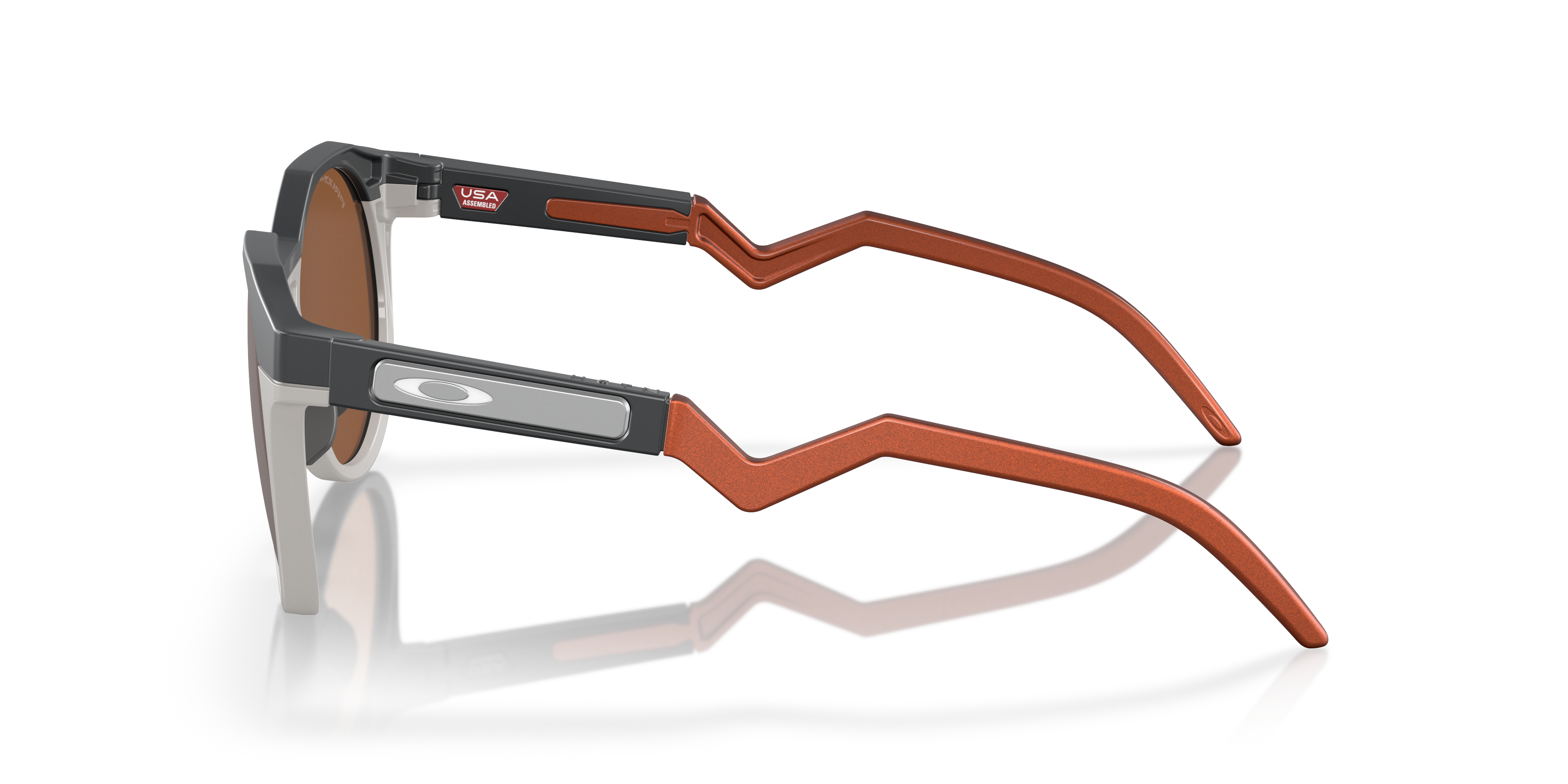 Oakley OO9242 HSTN Men's Round Prizm Sunglasses