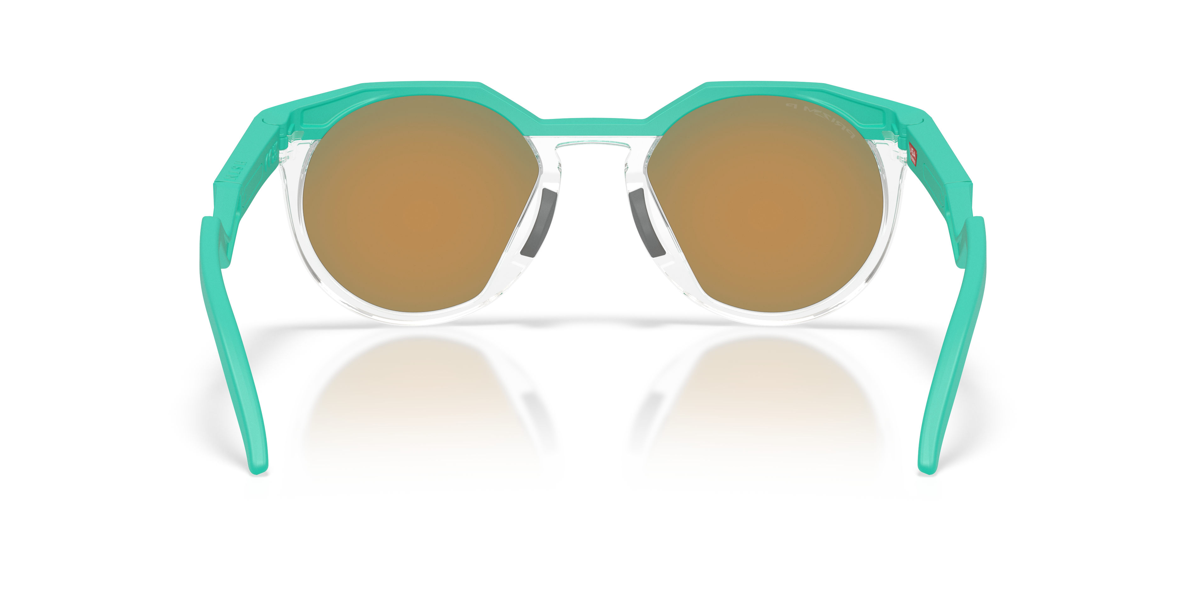 Oakley OO9242 HSTN Neon Pop Collection Men's Round Prizm Polarized Sunglasses
