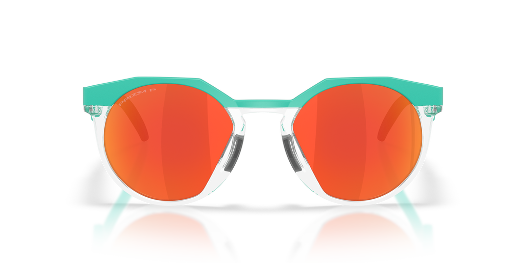 Oakley OO9242 HSTN Neon Pop Collection Men's Round Prizm Polarized Sunglasses