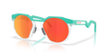 Oakley OO9242 HSTN Neon Pop Collection Men's Round Prizm Polarized Sunglasses