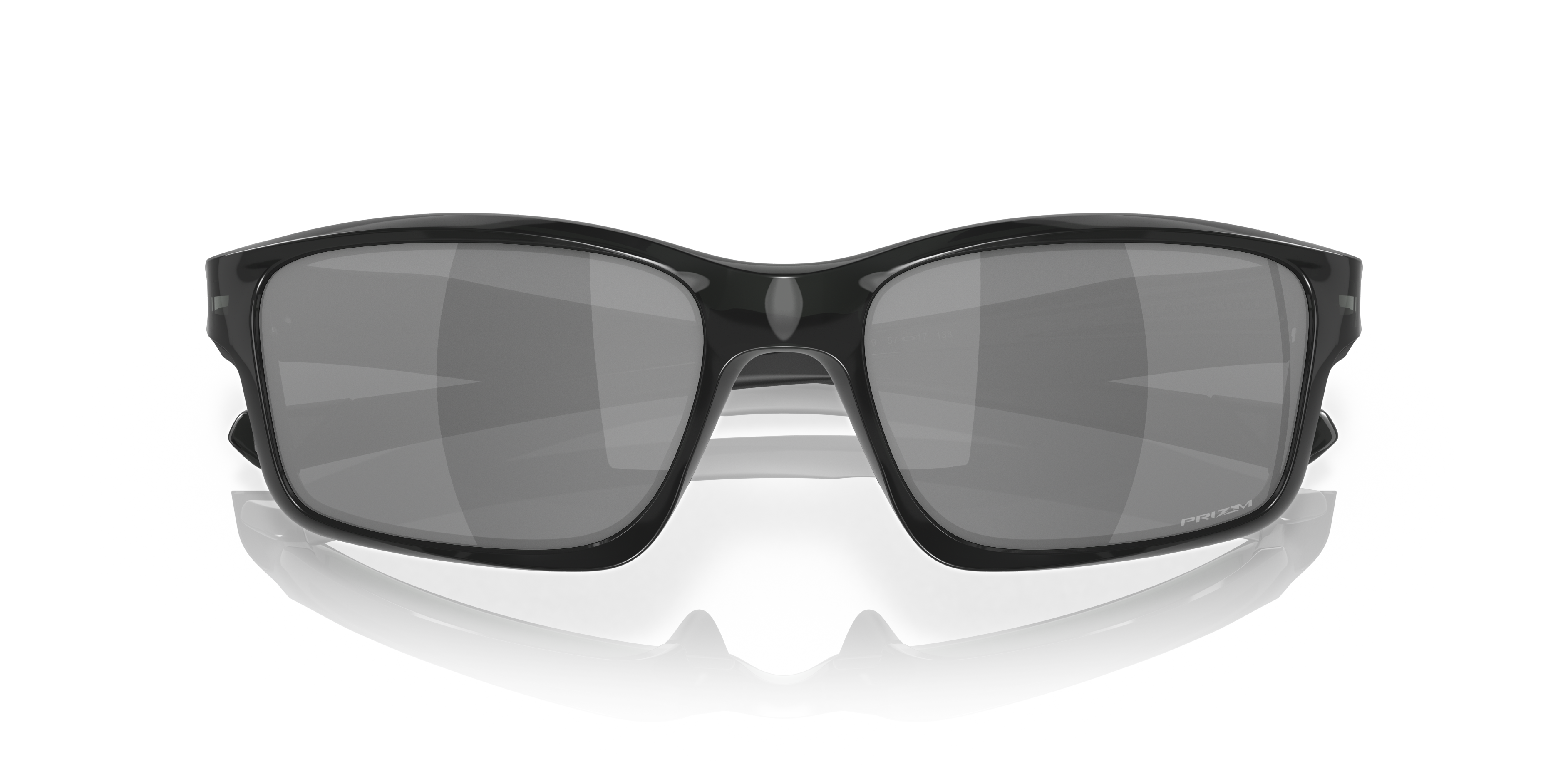 Oakley OO9247 Chainlink Men's Rectangle Polarized Sunglasses - Black Ink Frame