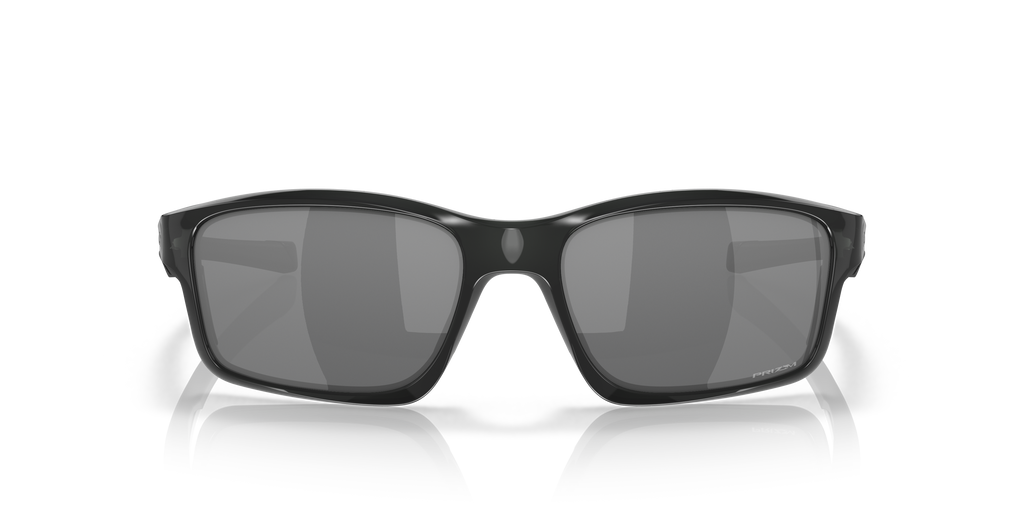 Oakley OO9247 Chainlink Men's Rectangle Polarized Sunglasses - Black Ink Frame