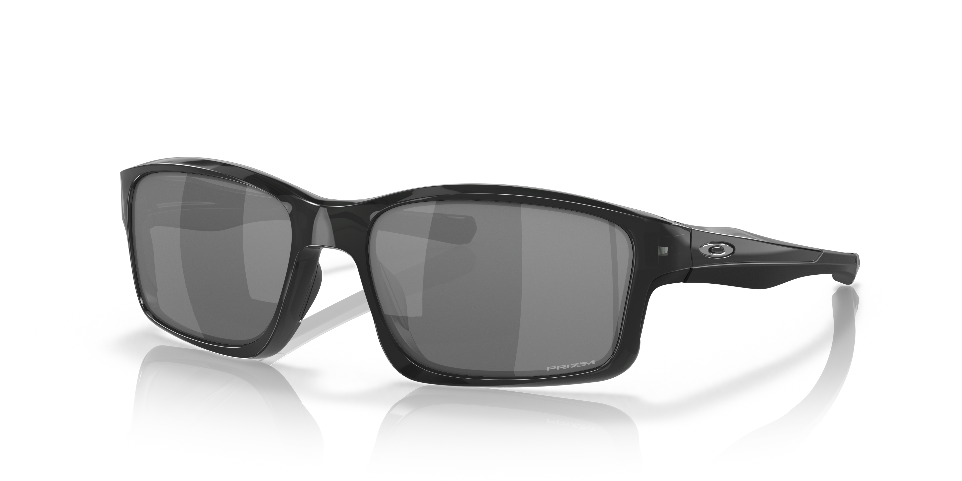 Oakley OO9247 Chainlink Men's Rectangle Polarized Sunglasses - Black Ink Frame