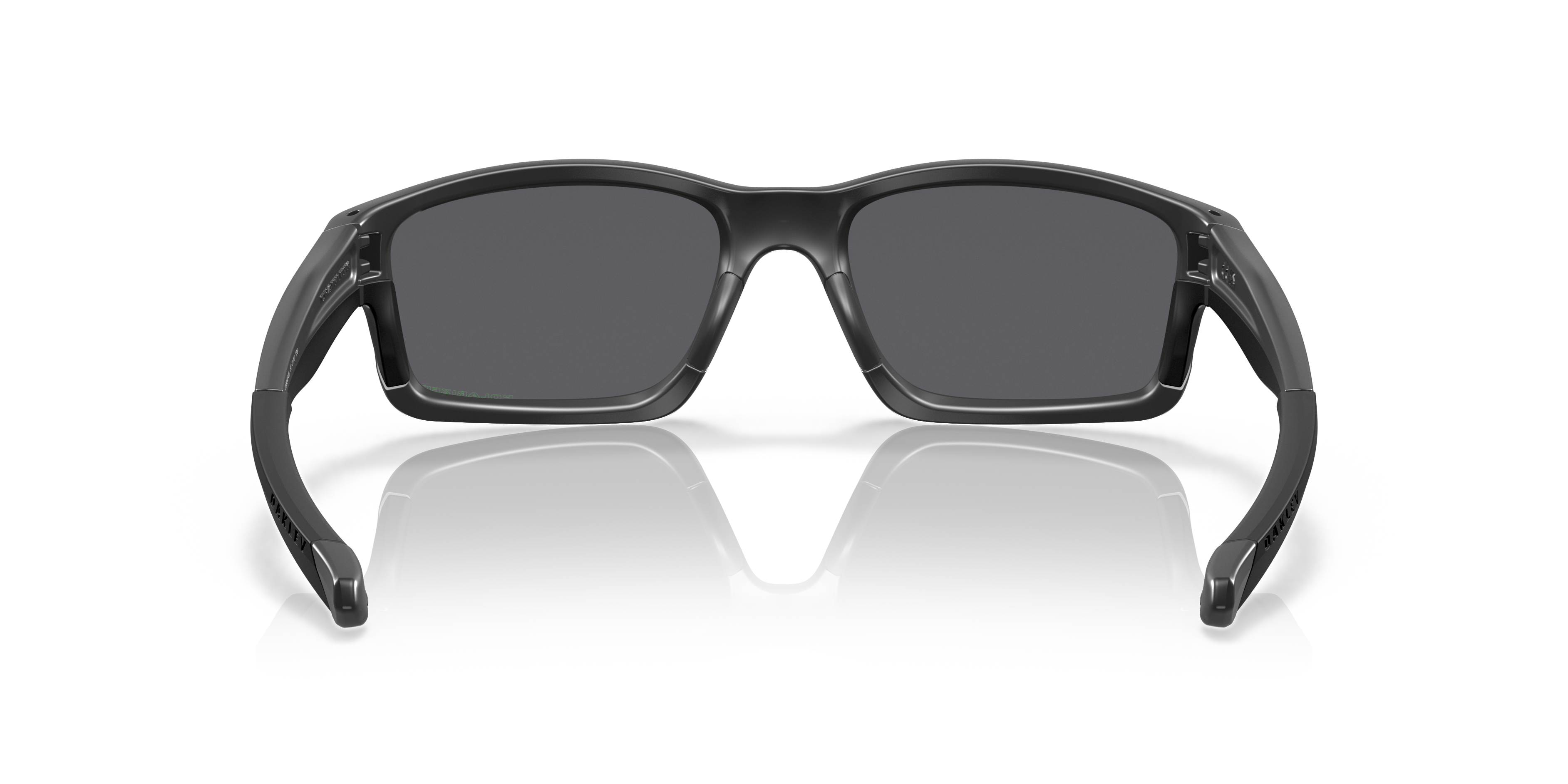 Oakley OO9247 Chainlink Men's Rectangle Polarized Sunglasses - Black Ink Frame