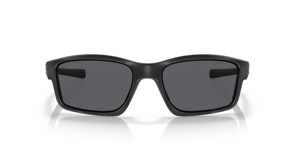 Oakley OO9247 Chainlink Men's Rectangle Polarized Sunglasses - Black Ink Frame
