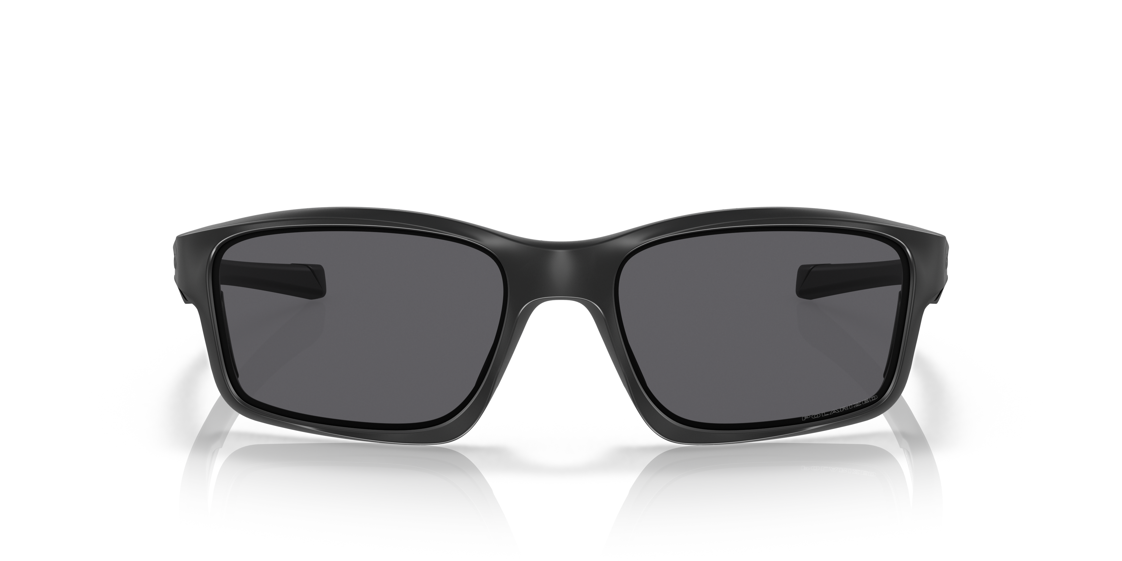 Oakley OO9247 Chainlink Men's Rectangle Polarized Sunglasses - Black Ink Frame