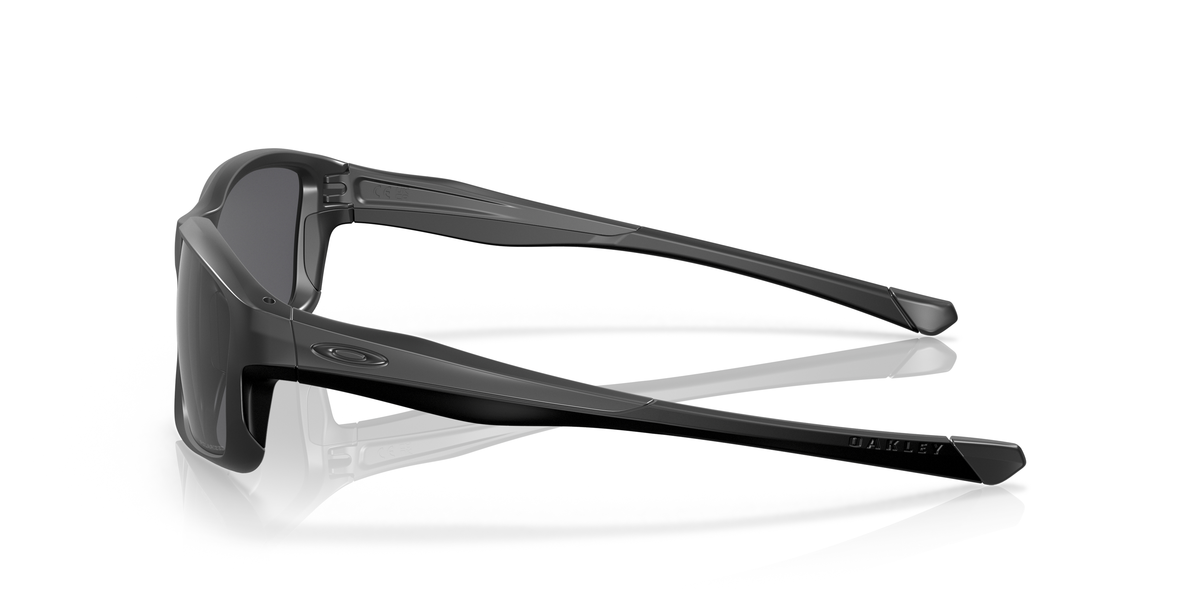 Oakley OO9247 Chainlink Men's Rectangle Polarized Sunglasses - Black Ink Frame