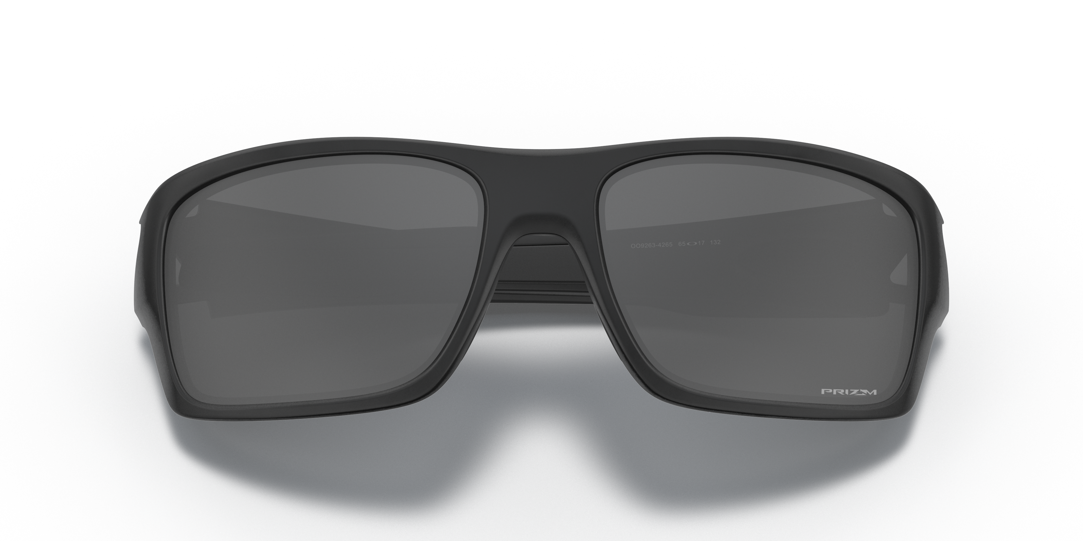 Oakley OO9263 Turbine Men's Rectangle Prizm Sunglasses - Matte Black Frame
