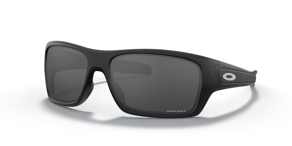Oakley OO9263 Turbine Men's Rectangle Prizm Sunglasses - Matte Black Frame