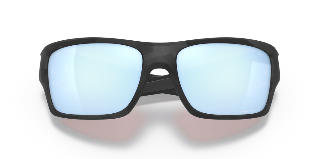 Oakley OO9263 Turbine Men's Rectangle Prizm Sunglasses - Matte Black Camo Frame