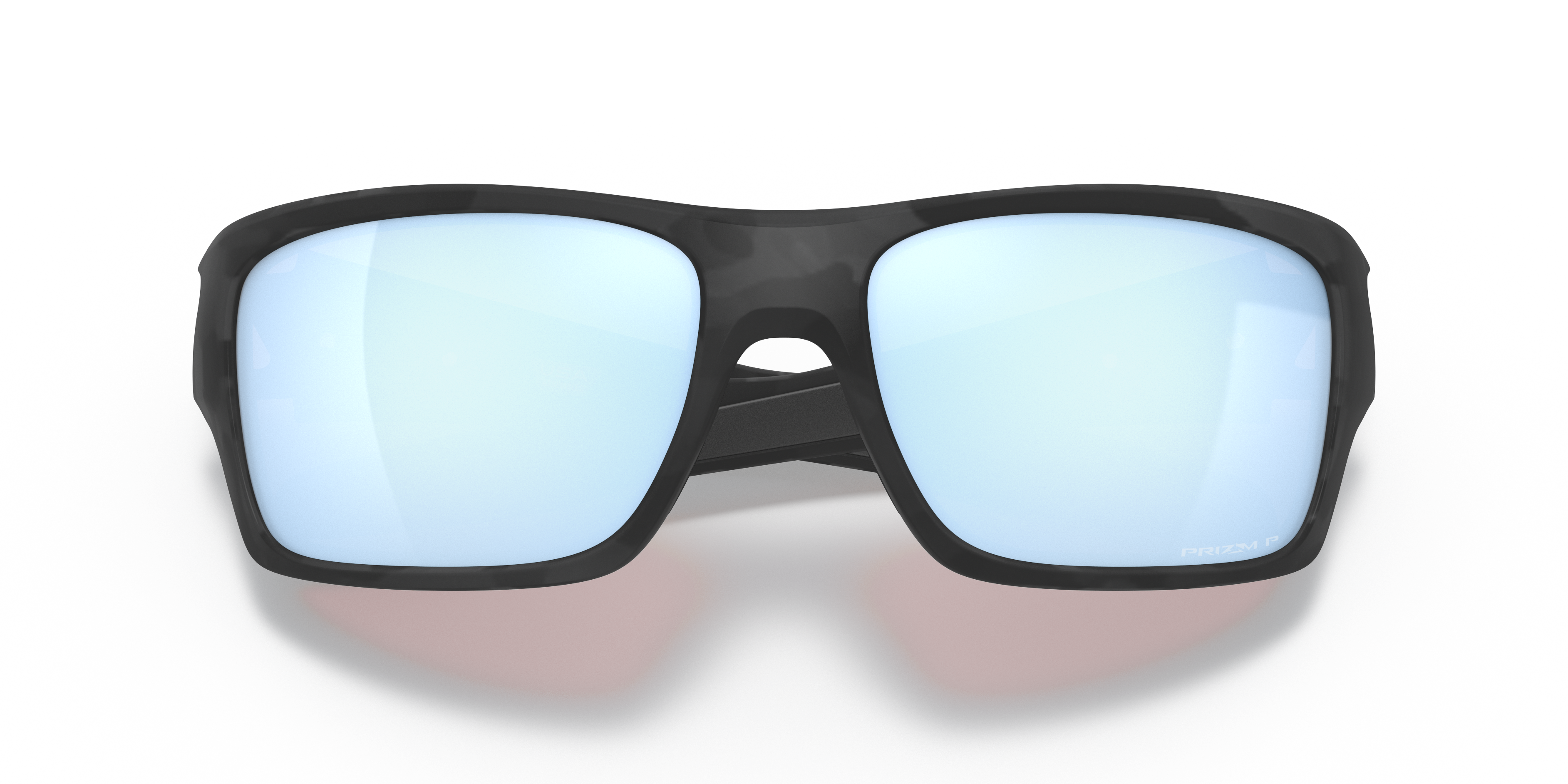 Oakley OO9263 Turbine Men's Rectangle Prizm Sunglasses - Matte Black Frame