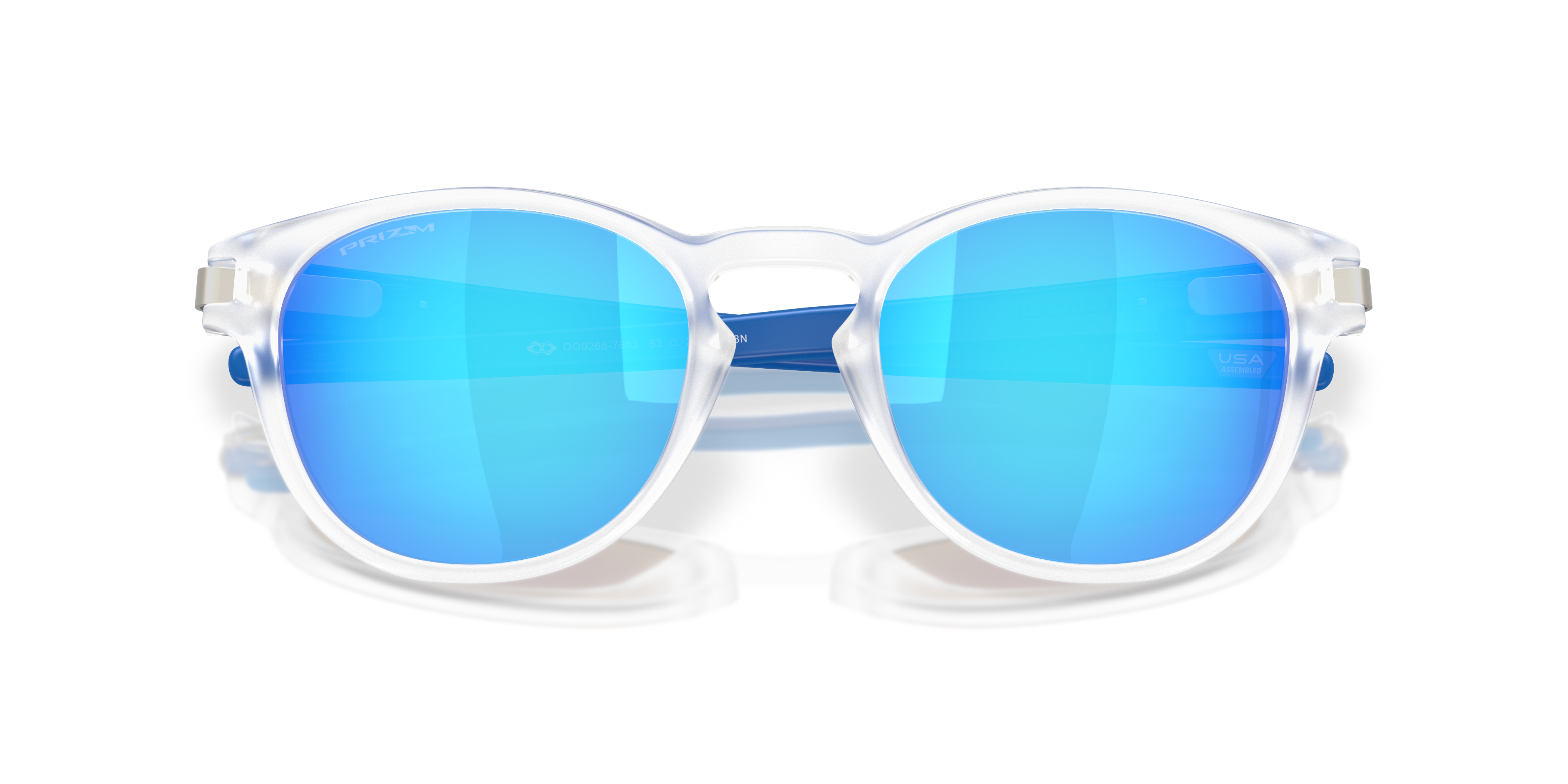 Oakley OO9265 Latch Neon Pop Collection Men's Round Prizm Sunglasses
