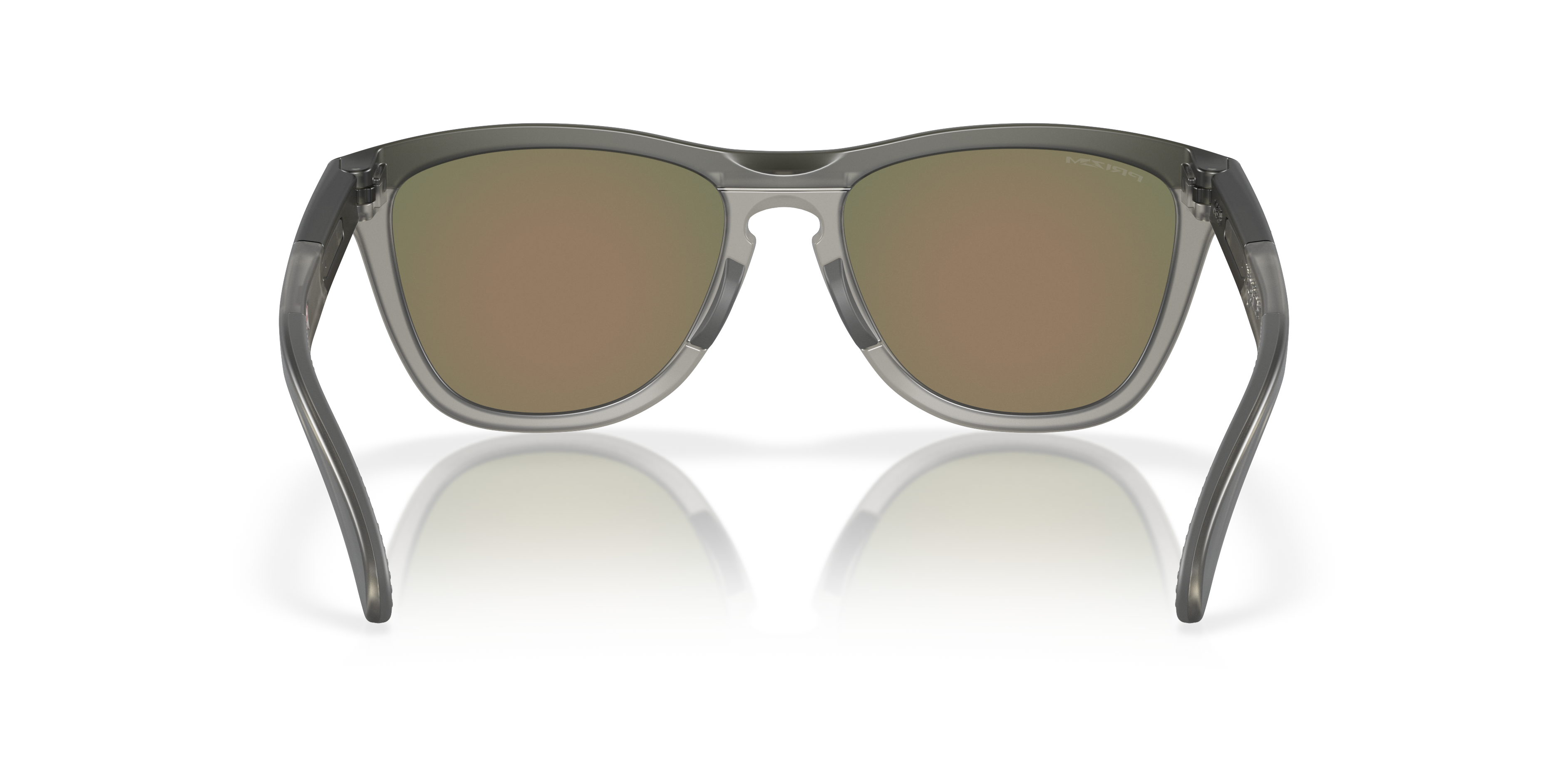 Oakley OO9284 Frogskins Range Men's Round Prizm Sunglasses - Matte Clear Frame