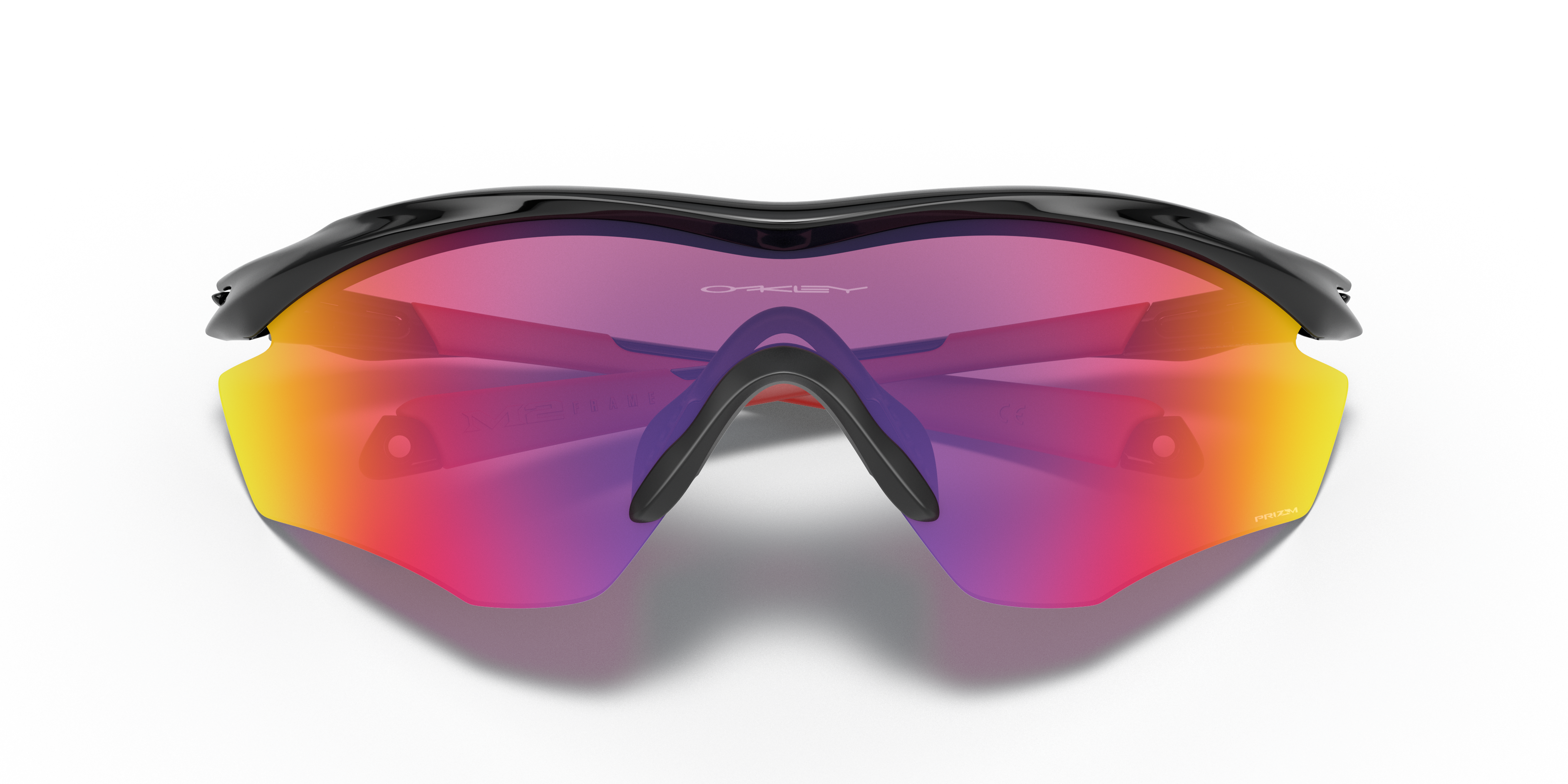 Oakley OO9343 M2 Frame XL Men's Prizm Sport Sunglasses - Polished Black Frame