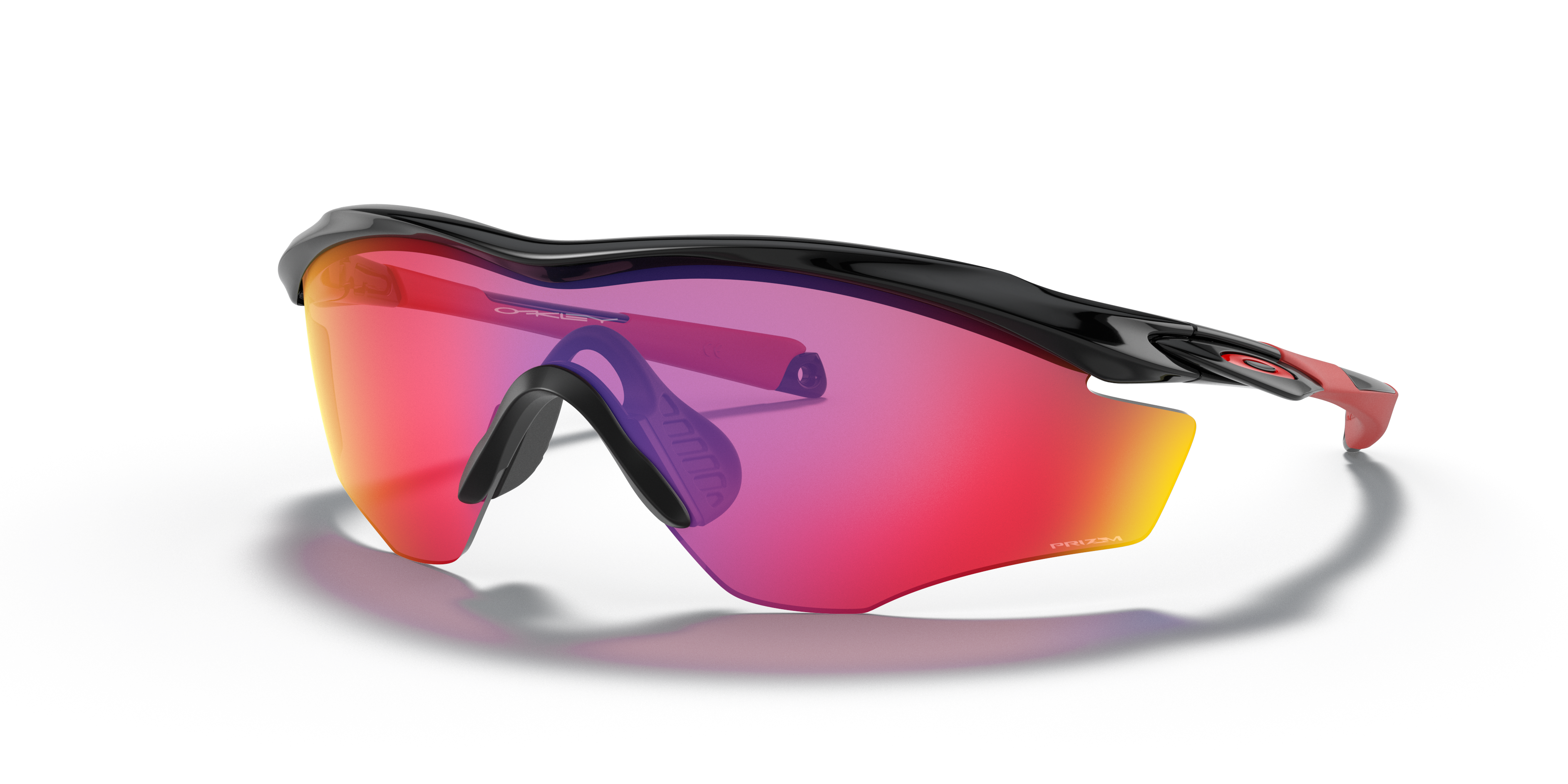 Oakley OO9343 M2 Frame XL Men's Prizm Sport Sunglasses - Polished Black Frame