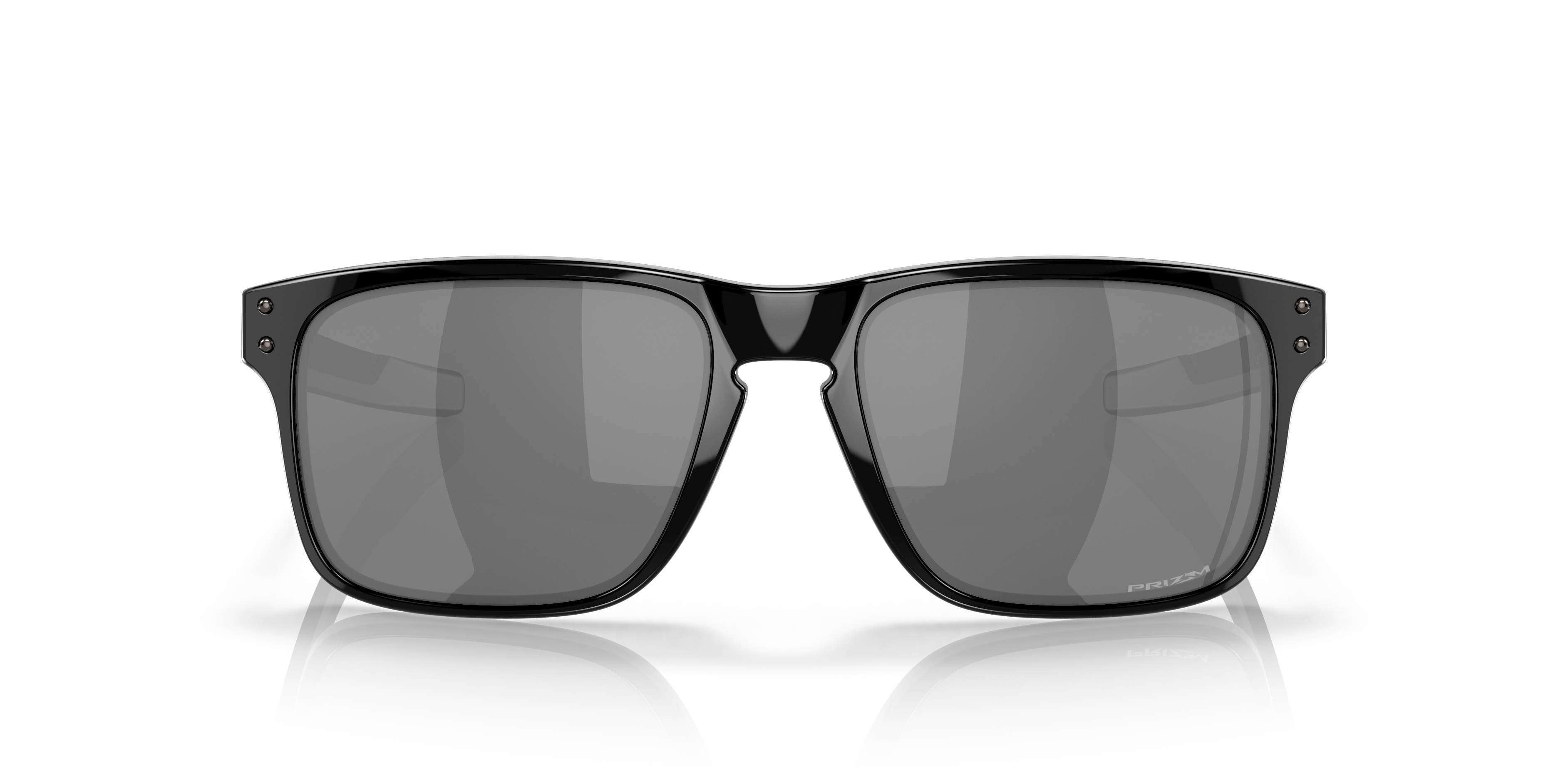 Oakley OO9384 Holbrook Mix Men's Square Prizm Polarized Sunglasses - Polished Black Frame