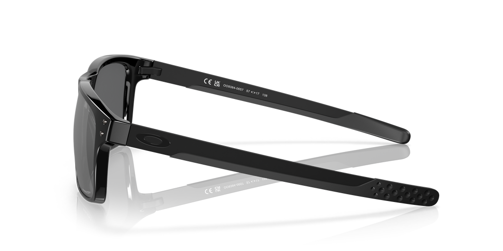 Oakley OO9384 Holbrook Mix Men's Square Prizm Polarized Sunglasses - Polished Black Frame