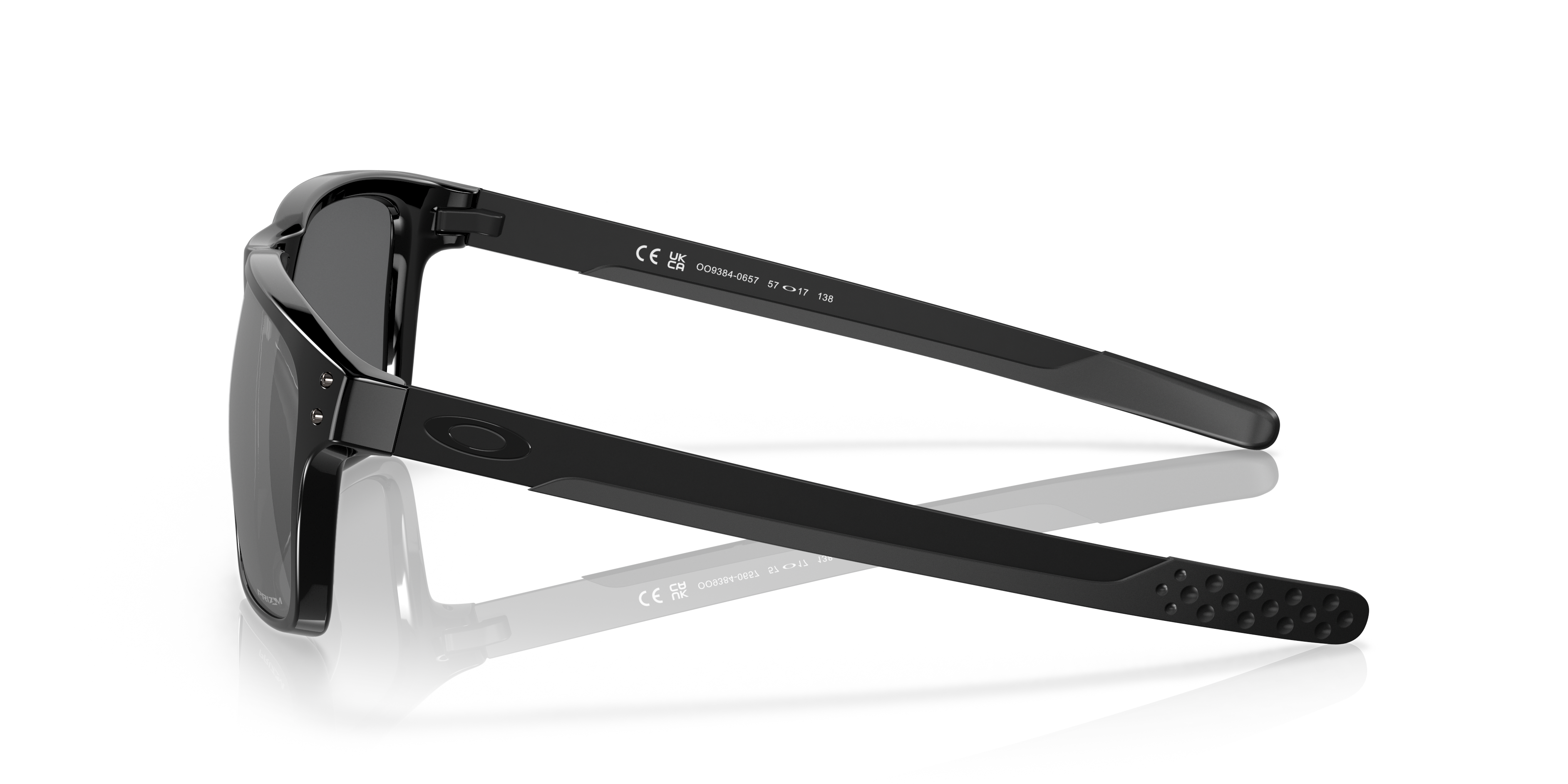 Oakley OO9384 Holbrook Mix Men's Square Prizm Polarized Sunglasses - Polished Black Frame