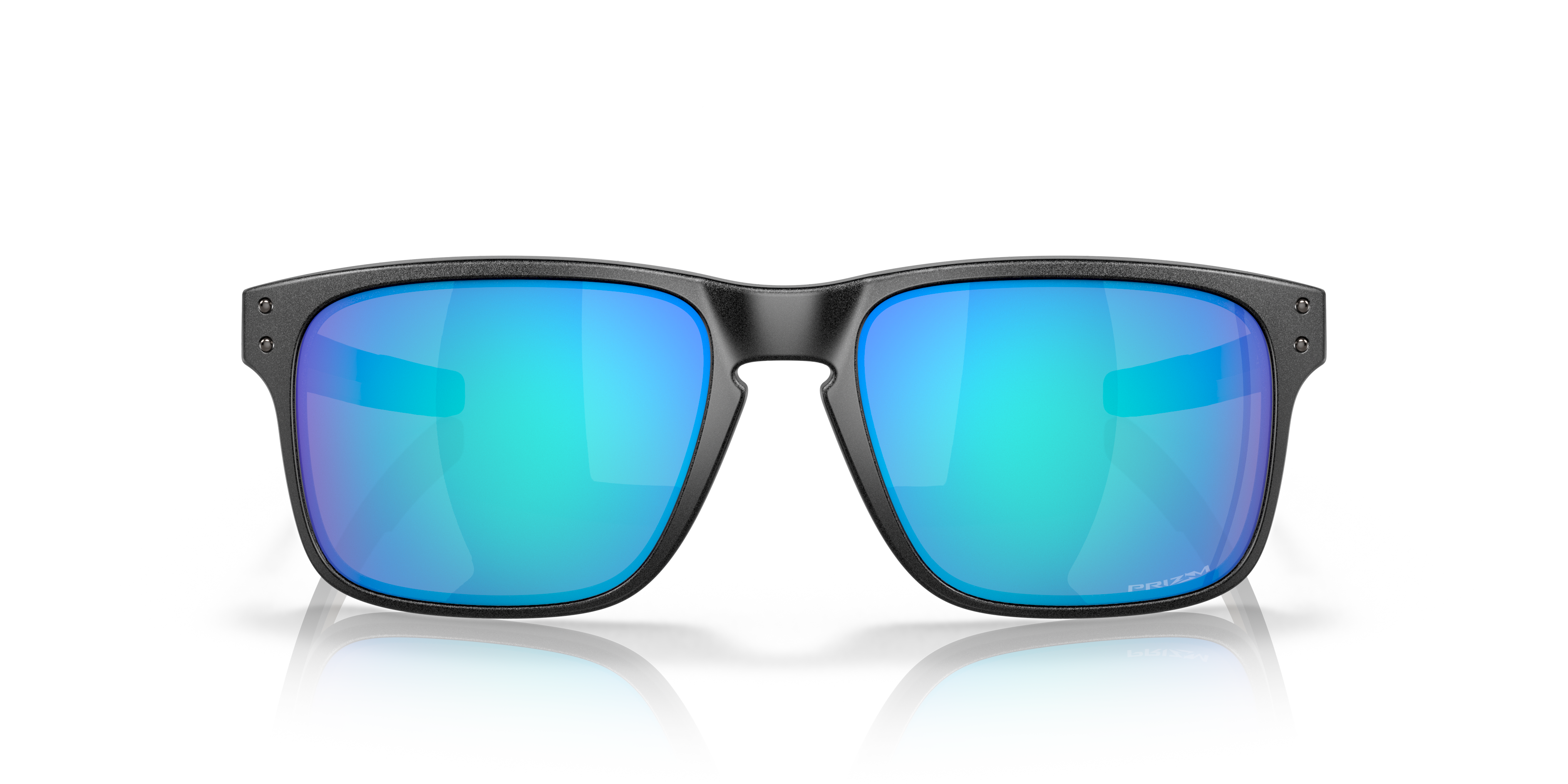 Oakley OO9384 Holbrook Mix Men's Square Prizm Polarized Sunglasses - Polished Black Frame