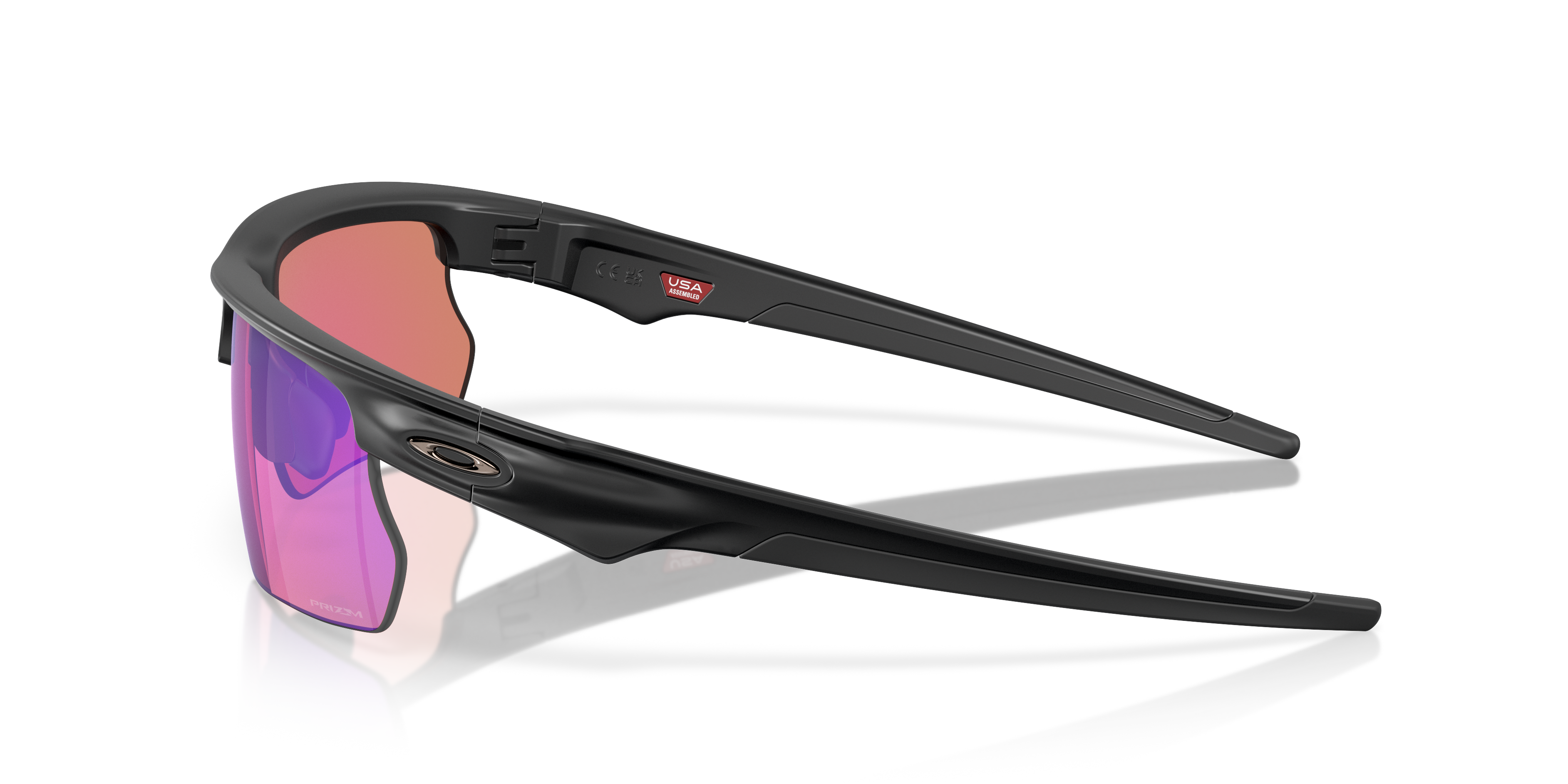 Oakley OO9400 BiSphaera Unisex Prizm Sport Sunglasses - Matte Carbon Frame