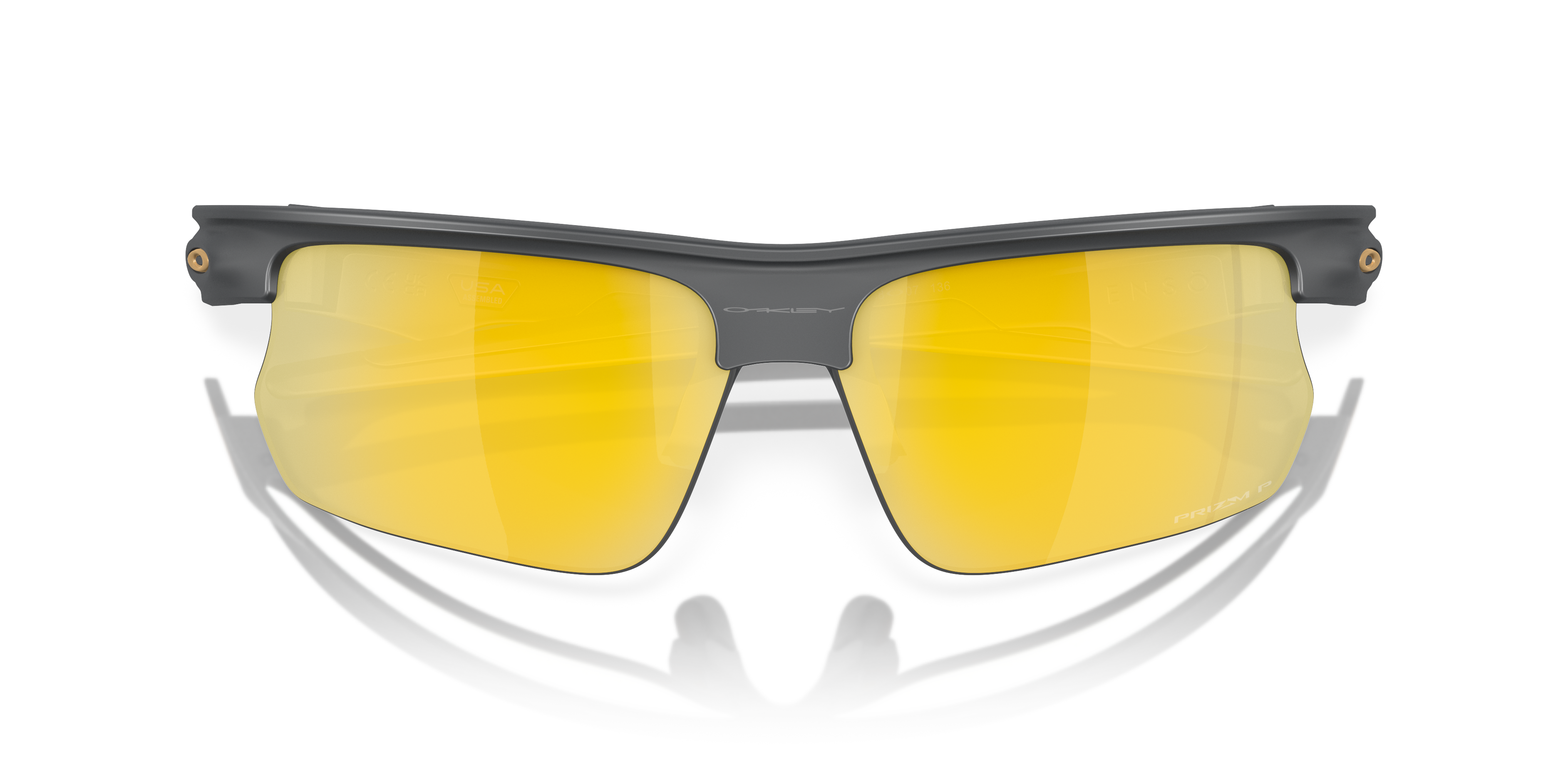 Oakley OO9400 BiSphaera Unisex Prizm Sport Sunglasses - Matte Black Frame