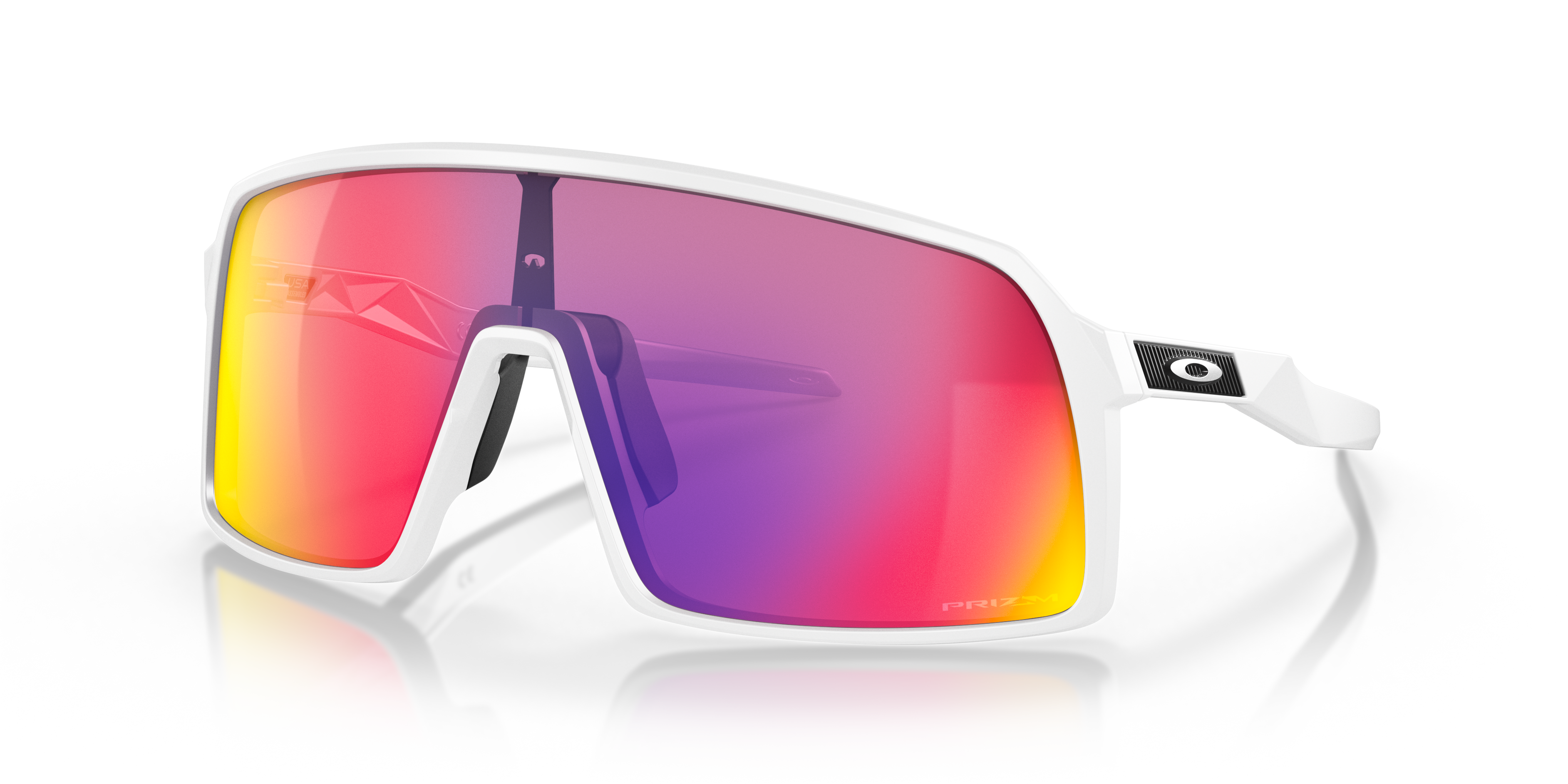 Oakley OO9406 Sutro Unisex Prizm Sport Sunglasses - Matte White Frame