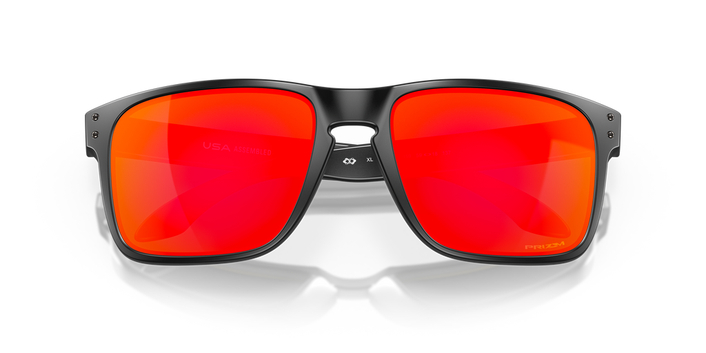 Oakley OO9417 Holbrook XL Men's Square Prizm Sunglasses - Polished Black Frame