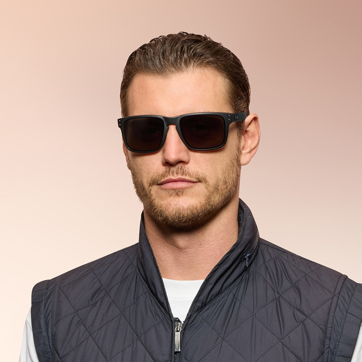 Oakley OO9417 Holbrook XL Men's Square Prizm Sunglasses - Black Ink Frame