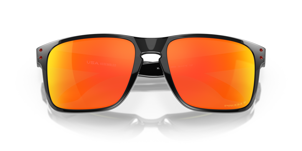 Oakley OO9417 Holbrook XL Men's Square Prizm Sunglasses - Polished Black Frame