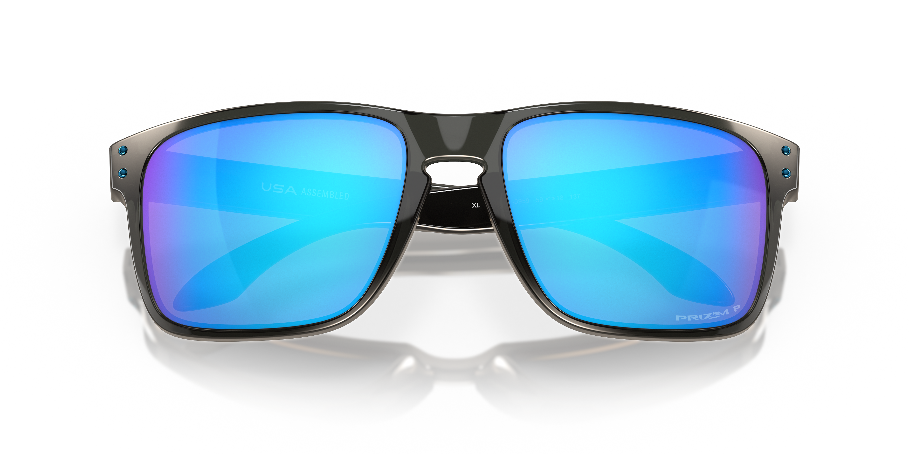 Oakley OO9417 Holbrook XL Men's Square Prizm Sunglasses - Matte Black Frame