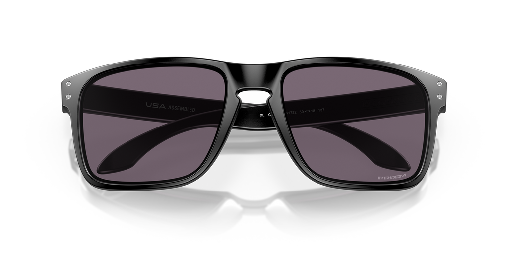 Oakley OO9417 Holbrook XL Men's Square Prizm Sunglasses - Polished Black Frame