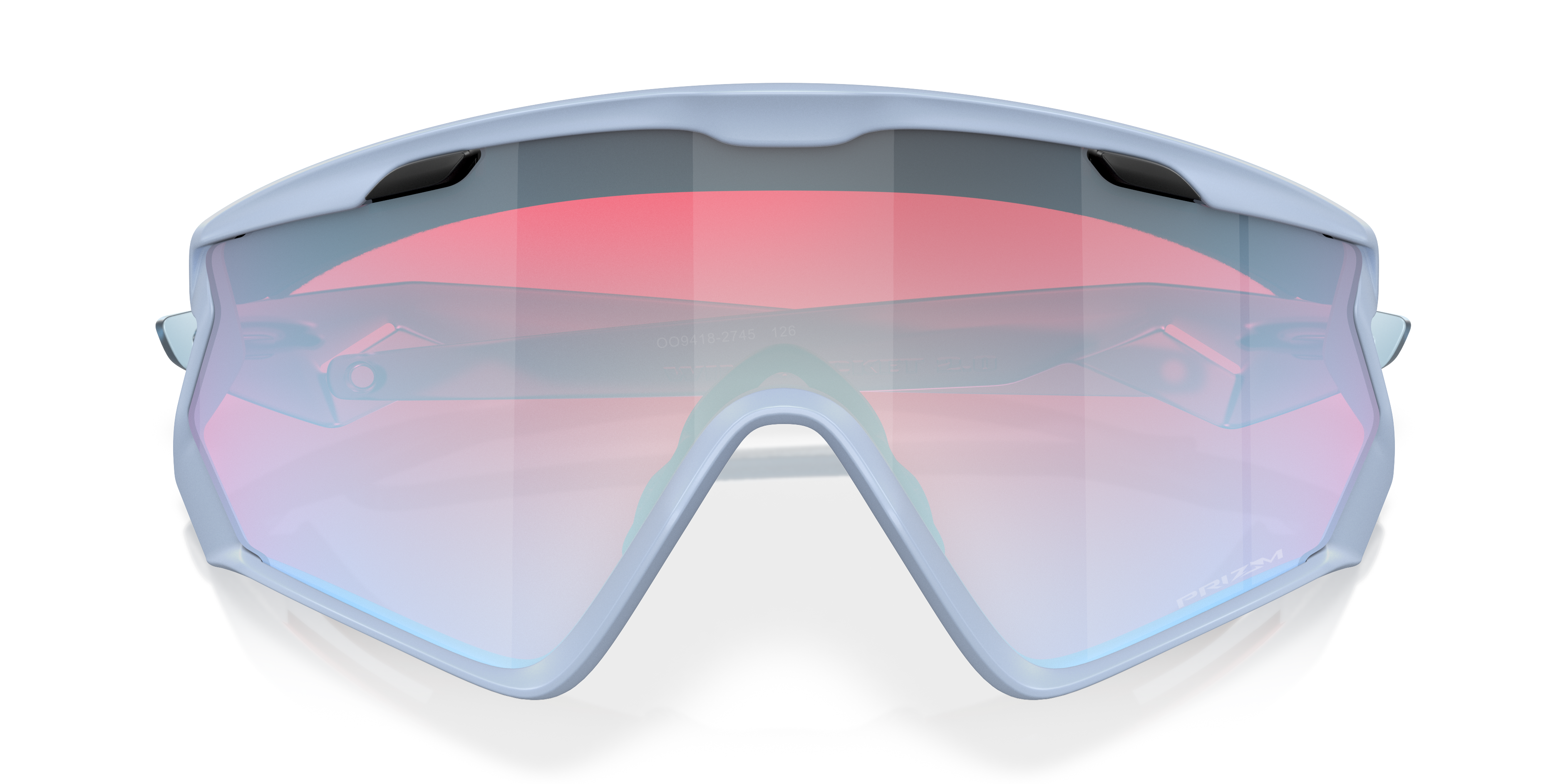 Oakley OO9418 Wind Jacket 2.0 Men's Prizm Sport Sunglasses - Matte Translucent Stonewash Frame