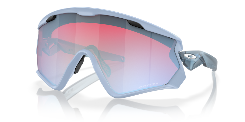 Oakley OO9418 Wind Jacket 2.0 Men's Prizm Sport Sunglasses - Matte Translucent Stonewash Frame