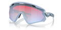 Oakley OO9418 Wind Jacket 2.0 Men's Prizm Sport Sunglasses - Matte Translucent Stonewash Frame