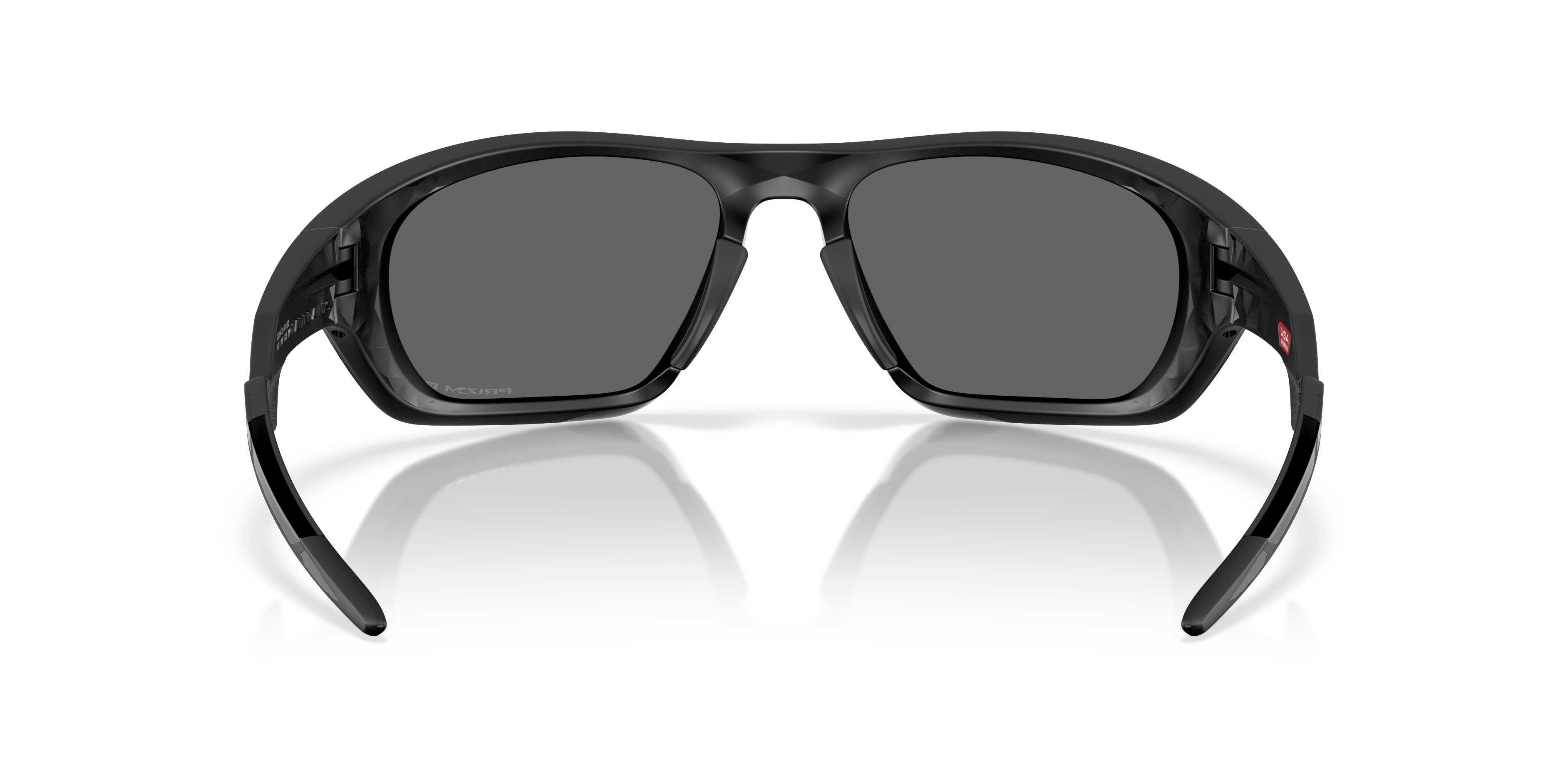 Oakley OO9431 Lateralis Men's Rectangle Prizm Sunglasses - Matte Clear Frame