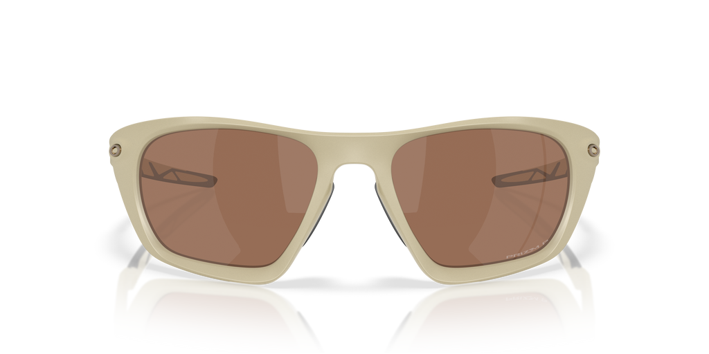 Oakley OO9431 Lateralis Men's Rectangle Prizm Sunglasses - Matte Sand Frame