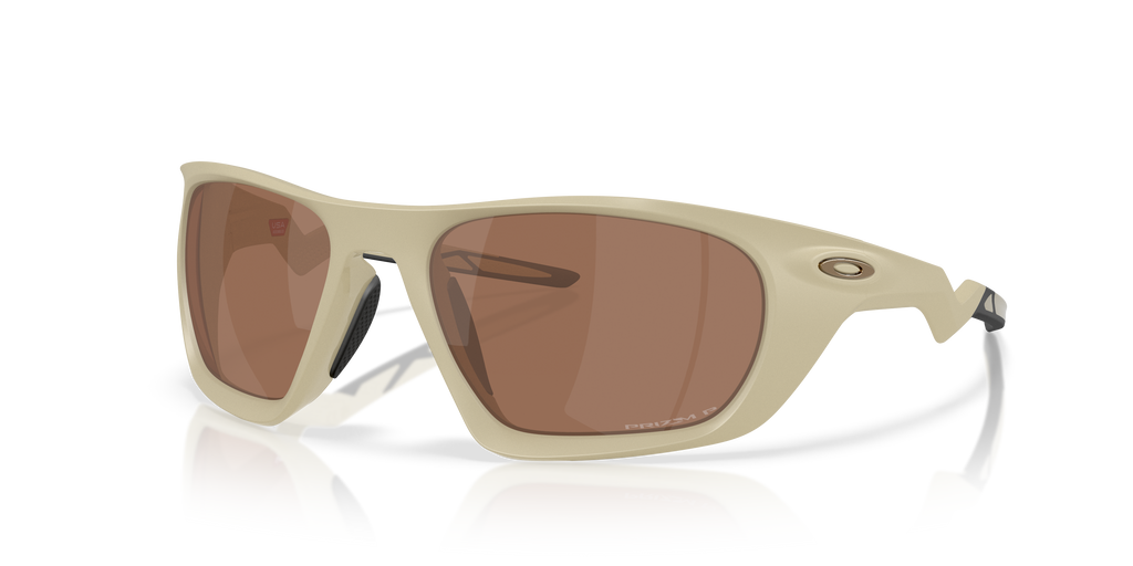 Oakley OO9431 Lateralis Men's Rectangle Prizm Sunglasses - Matte Sand Frame