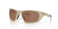 Oakley OO9431 Lateralis Men's Rectangle Prizm Sunglasses - Matte Sand Frame