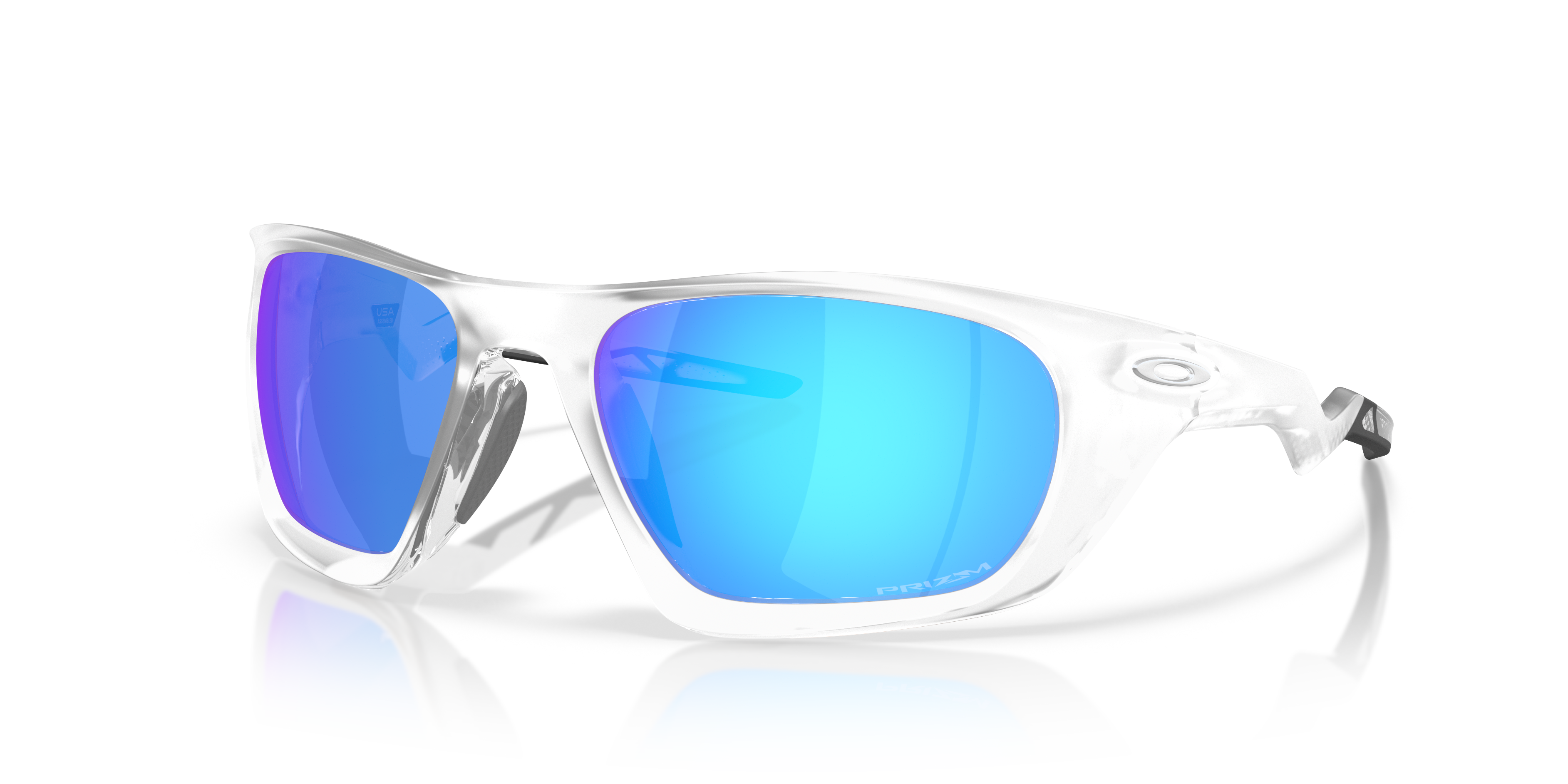 Oakley OO9431 Lateralis Men's Rectangle Prizm Sunglasses - Matte Sand Frame
