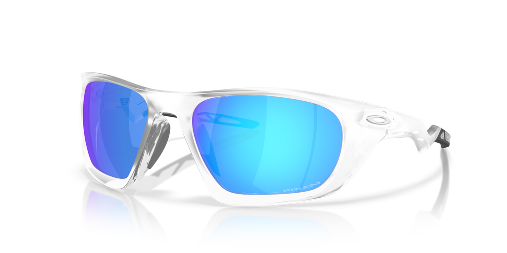 Oakley OO9431 Lateralis Men's Rectangle Prizm Sunglasses - Matte Clear Frame