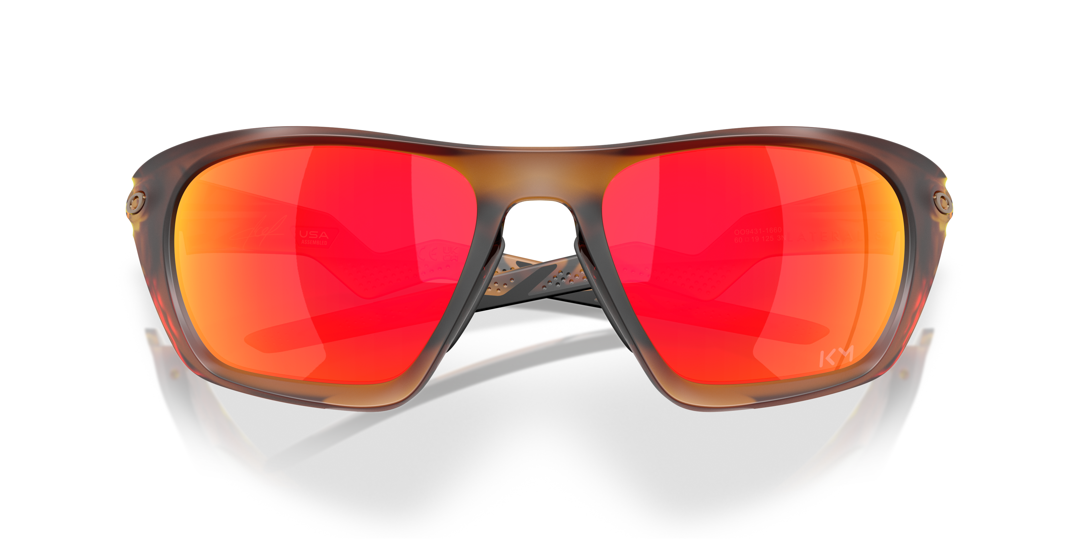 Oakley OO9431 Kylian Mbappé Signature Series Lateralis Men's Rectangle Prizm Sunglasses