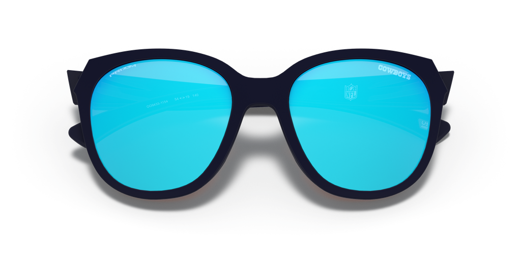 Oakley OO9433 Dallas Cowboys Low Key Women's Round Prizm Sunglasses