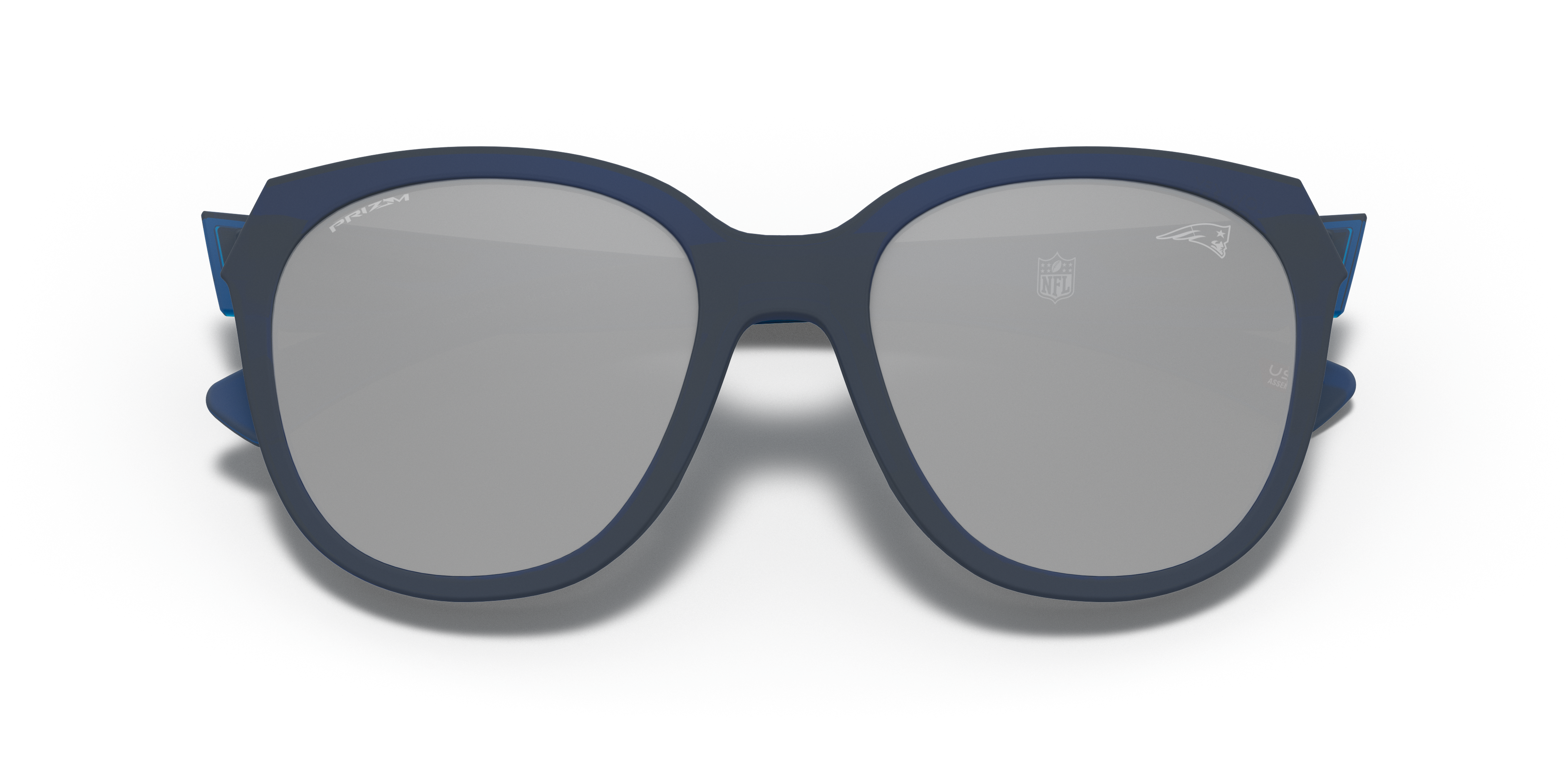 Oakley OO9433 New England Patriots Low Key Women's Round Prizm Sunglasses