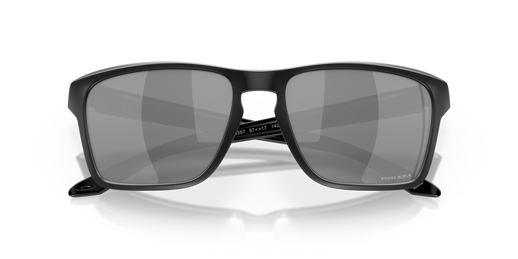 Oakley OO9448 Sylas Men's Rectangle Prizm Sunglasses - Polished Clear Frame